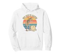Summerween Art Too Hot To Haunt Skeleton Summer Halloween Pullover Hoodie