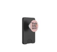 Summerween Bookish, Summer Halloween Beach Vibes, Cute Ghost PopSockets PopWallet for MagSafe