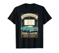 Summerween Double Feature Under The Drive-in Movie Halloween Value Graphic T-Shirt