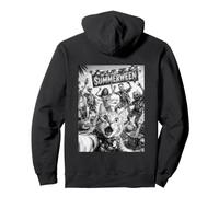 Summerween Funny Cat Selfie Beach Summer Party Pullover Hoodie