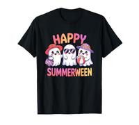 Summerween Ghosts Beach Halloween Summer Party Funny T-Shirt