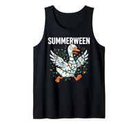 Summerween Goose Tangled Holiday Lights Tank Top
