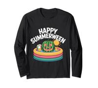 Summerween Halloween Summer Love Fruit Watermelon Long Sleeve T-Shirt