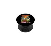 summerween hot ghoul summer monster waves creep PopSockets Adhesive PopGrip