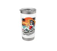 Summerween Hot Ghoul Summer Stainless Steel Insulated Tumbler