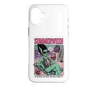 summerween no tricks just tan lines terror Case for iPhone 16 Plus