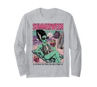 summerween no Tricks just tan Lines Terror Long Sleeve T-Shirt