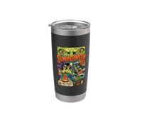 summerween Scary hots Halloween Monster Beach Stainless Steel Insulated Tumbler