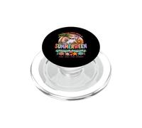 Summerween Spooky Ghost Beach Vacation Vibes PopSockets PopGrip for MagSafe