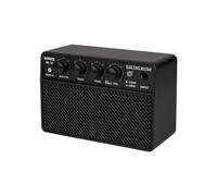 summina 10W Electric Guitar Amplifier Small Speaker for Exercising Rechargeable Portable Audio Guitar Accessories Supports BT Connection/Headphones 6.35 mm Interface