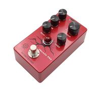 summina Crunch Distortion Effect Pedal 4-Mode Selection Gain Tone & Presence Controls for Classic Rock & Modern Crunch Sounds
