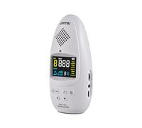 summina Electronic Metronome Lightweight Rechargeable Color Screen Vocal Metronome for Piano Guitar Drum Guzheng Adjustable Volume with Rhythm/Speed/Beat Connected to Headphones