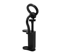 summina Guitar Phone Mount, 360 Degree Rotating Stand Lightweight Portable with Elastic Clips for Musicians Practicing Recording Live Streaming