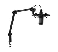 summina Microphone Stand Desktop Universal Folding Cantilever Bracket Live Singing Microphone Bracket Anti-shake Anti-vibration Microphone Desktop Boom Arm