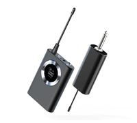 summina UHF Wireless Microphone, Headworn Handheld Mic 15 Channel Frequencies, 10H Battery Life, 100M Range, for Speakers Sound Card
