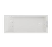 Summit 12 Jet Chrome Flat Jet Single Ended Whirlpool Bath | White | Acrylic | 1700mm x 700mm