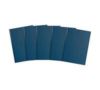Summit A4 Hardback Casebound Manuscript Notebook | 192 Ruled Pages, Durable Hard Cover, Professional Case-Binding, Secure & Long-Lasting Design