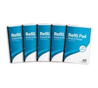 Hamelin SUMMIT A4 Lined Refill Pad 160 Pages Pack of 5 White