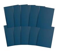 Summit A4 Notebook, Hardcover Casebound, Ruled, 192 pages, Blue (Pack of 10)