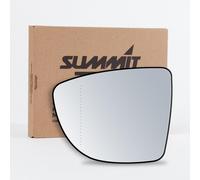 Summit ASRG-1043BH Replacement Wide Angle Mirror Glass with Heated Backing Plate LHS