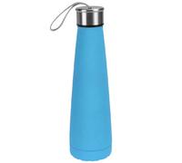 Summit B&co 450Ml Conical Bottle Rubberised Finish Neon Blue