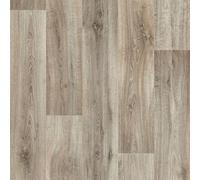 Summit Beige Brown 2.5mm Vinyl Flooring Wood Effect Plank For Domestic & Light Office Use-6M(19'8") X 3M(9'9")-18M²
