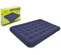 Summit Camping Hiking Caravan DOUBLE Flocked Airbed 191 x 137 x 22cm 616000