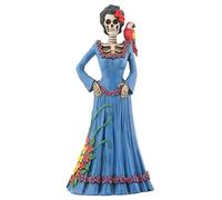 SUMMIT COLLECTION Day of The Dead Dod Blue Lady Figurine