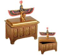 SUMMIT COLLECTION Egyptian Isis Trinket Box - Collectible Figurine Statue Figure Egypt