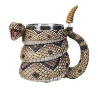 SUMMIT COLLECTION Rattlesnake Coffee Mug Cup 16 fl oz Diamondback Rattler Beer Tankard