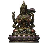 SUMMIT COLLECTION StealStreet Buddhist Avalokiteshvara Kuan Yin Buddhism Statue