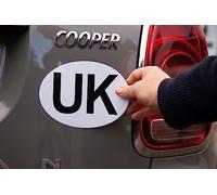 Summit CP-6 Fully Magnetic UK Country Plate For Driving In Europe