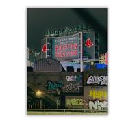 Summit Designs Fenway Park Wall Art Print 11x14 Unframed Boston Red Sox Photography Baseball Stadium Decor Man Cave Sports Wall Art Office