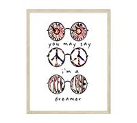Summit Designs You May Say I'm a Dreamer Song Wall Art Print - Single 11x14 Inch Unframed Poster Photo - John Lennon