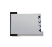 Summit DOORWARE Push Paddle Handle for Adams Rite Storefront Doors | High Grade Replacement Part for Adams Rite 4590 | Aluminum Finish - Right Handed