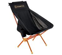 Summit - Folding Chair XL Black - Camping chairs