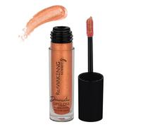 Summit.g Golden Peach Plumping Lip Gloss with Vitamin E for Moisturizing Lips| Lip Plumper with Strong pigment for long-lasting Shimmery Finish| Lifter Gloss with Hyaluronic Acid for Women