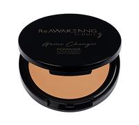 Summit.g Oil-Absorbing Face Pressed Powder with matte texture to Minimize Pores & Fine lines with smooth coverage & Shine control with Mirror for Brown & Dark Toned Women (Pitch Perfect)