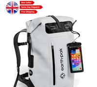 Summit Gray Waterproof Backpack - 55L Capacity, Ideal for Travel & Outdoor Fun