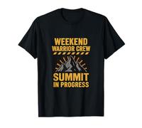 Summit in Progress Weekend Warrior Mountain Crew T-Shirt