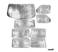 Summit Luxury Thermal Blinds Internal Window Cover 8 Piece Set Fits Vw T4 Swb