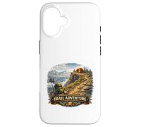 Summit Path Trekking Journey Mountain Explorer Case for iPhone 16