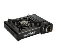 Summit Portable Gas Camping Stove Cooker Single Burner Cooking Hob In Carry Case 1.9Kw (651046)