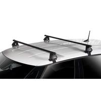 Summit Premium Steel Multi-Fit Roof Bars 115Cm Citroen Peugeot Fixed Point