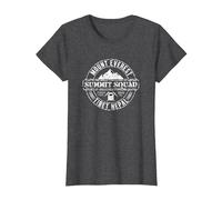 Summit Squad Mount Everest Tibet Nepal T-Shirt, Women, Dark Heather Grey, XX-Large