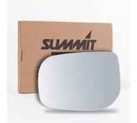 Summit Stick-On Standard Mirror Glass Left Fits Auris Camry Corolla Verso Yaris