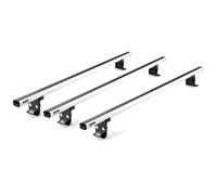 Summit SULC-002 100% Aluminium Fixed Point Commercial Roof Bars, 1.3m, Set of 3