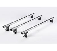 Summit Sulc-003 Aluminium Fixed Point Roof Bars 130Cm, Set Of 3