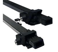Summit SUM-001 Value Steel Locking Roof Bars 135cm, Raised Rails 1.35m