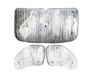 Summit SUM-1616 Luxury Thermal Blind Set Fits, black, silver